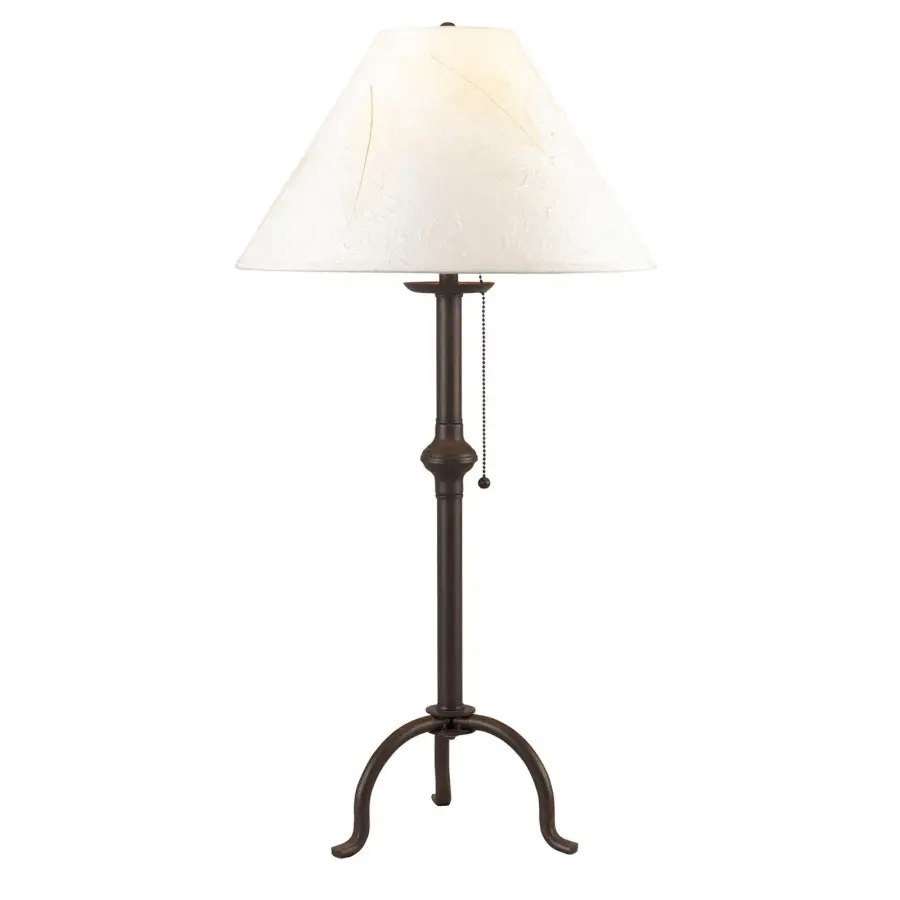 75W Iron Table Lamp with Pull Chain - Image 1