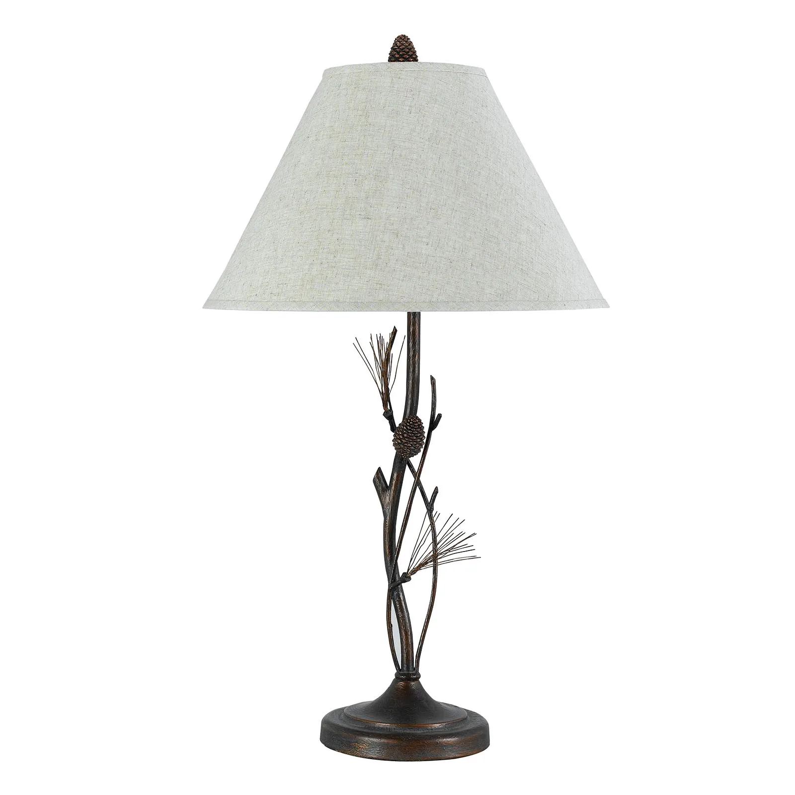 Pine Twig Iron Table Lamp