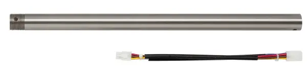 Arroyo 18" Extension Rod in Brushed Steel