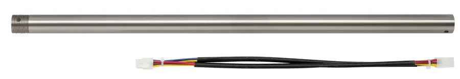 Arroyo 24" Extension Rod in Brushed Steel