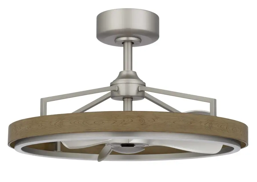 Arroyo Ceiling Fan in Brushed Steel