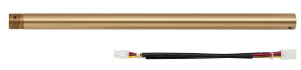 Arroyo 18" Extension Rod in Antique Brass/Black