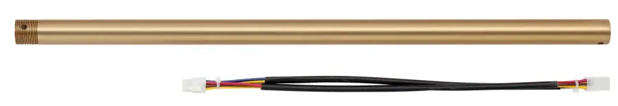 Arroyo 24" Extension Rod in Antique Brass/Black