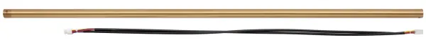 The Arroyo extension rod provides a stylish 48-inch drop solution for pendant lighting in spaces with high ceilings. Its dual-tone Antique Brass and Black finish adds visual interest while maintaining versatility.