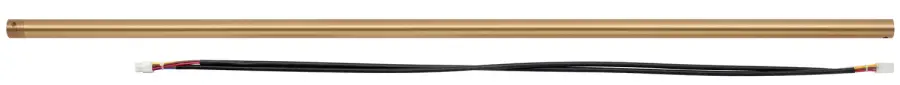 Arroyo 48" Extension Rod in Antique Brass/Black