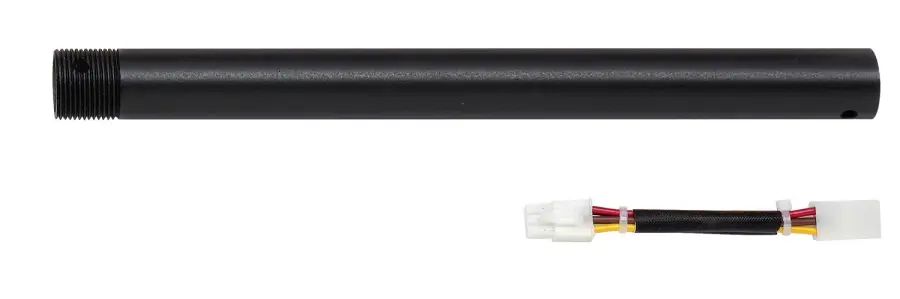 Pembroke 12" Extension Rod in Dark Bronze