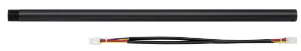 The Pembroke extension rod provides an elegant solution for adjusting pendant fixture heights in rooms with high ceilings. Its Dark Bronze finish complements traditional and contemporary fixtures alike.