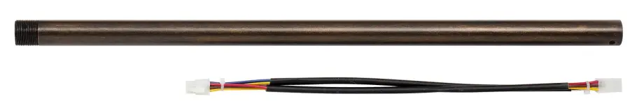 Hilo 24" Extension Rod in Bronze Patina