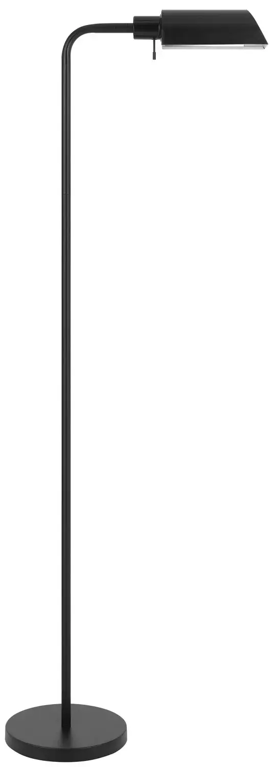 The Accorto floor lamp combines modern minimalist design with practical task lighting. Its compact 10-inch footprint and 57.5-inch height make it ideal for reading corners and workspaces without overwhelming the room.
