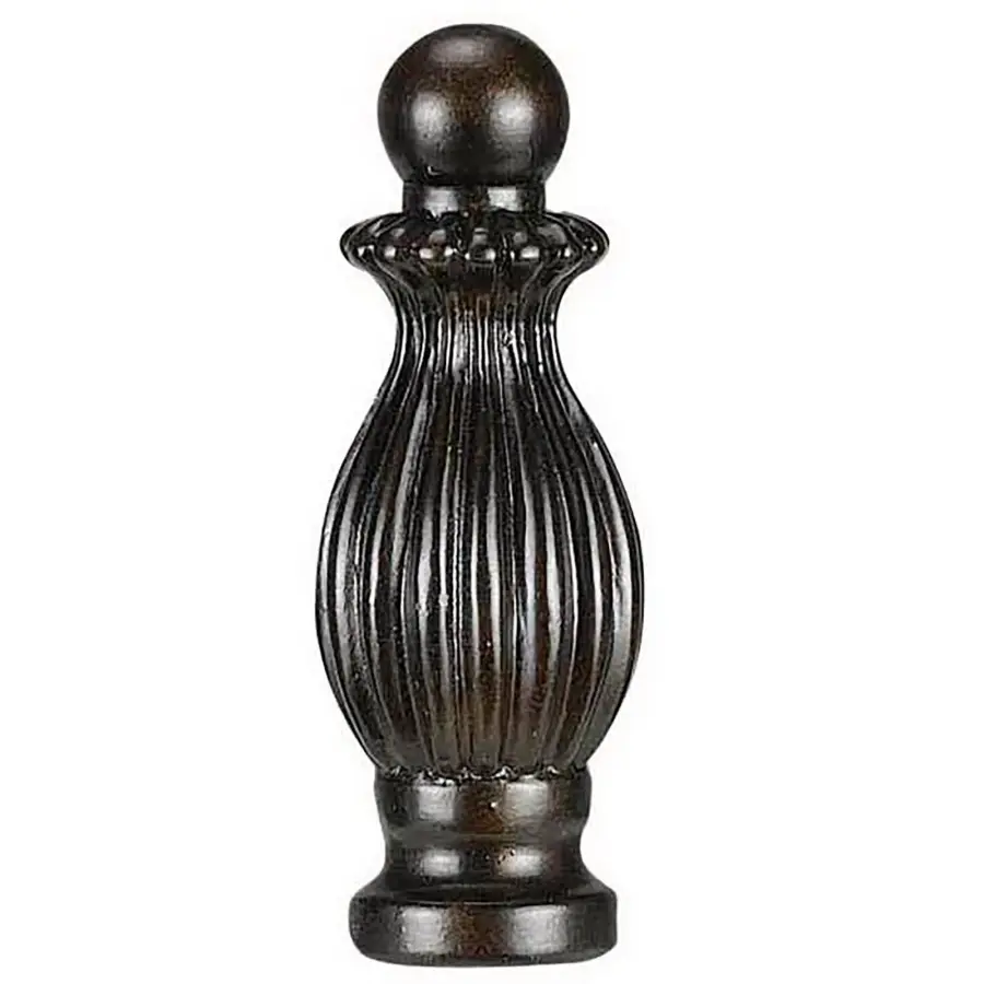 Resin Finial Decorative Accessory