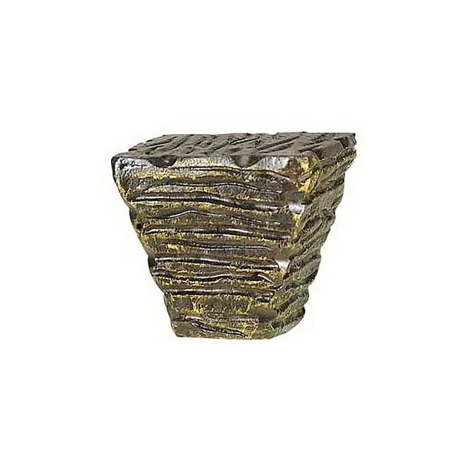 Raw Gold Resin Finial