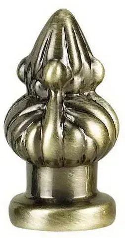 Antique Brass Metal Finial