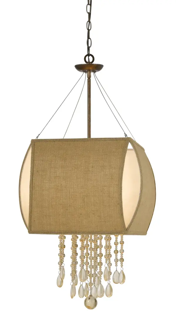 The ARK Four Light Chandelier brings industrial charm with its copper finish and compact 16-inch profile. Perfect for smaller dining spaces or kitchen islands, this fixture offers warm metallic appeal and versatile styling.