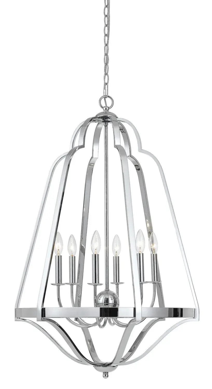 Melrose Six Light Candelier