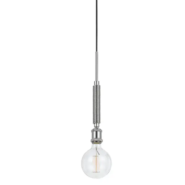This petite metal pendant delivers industrial style in a space-saving 5-inch footprint. The included Edison bulb adds vintage warmth, while the 6-foot cord offers flexible installation height.