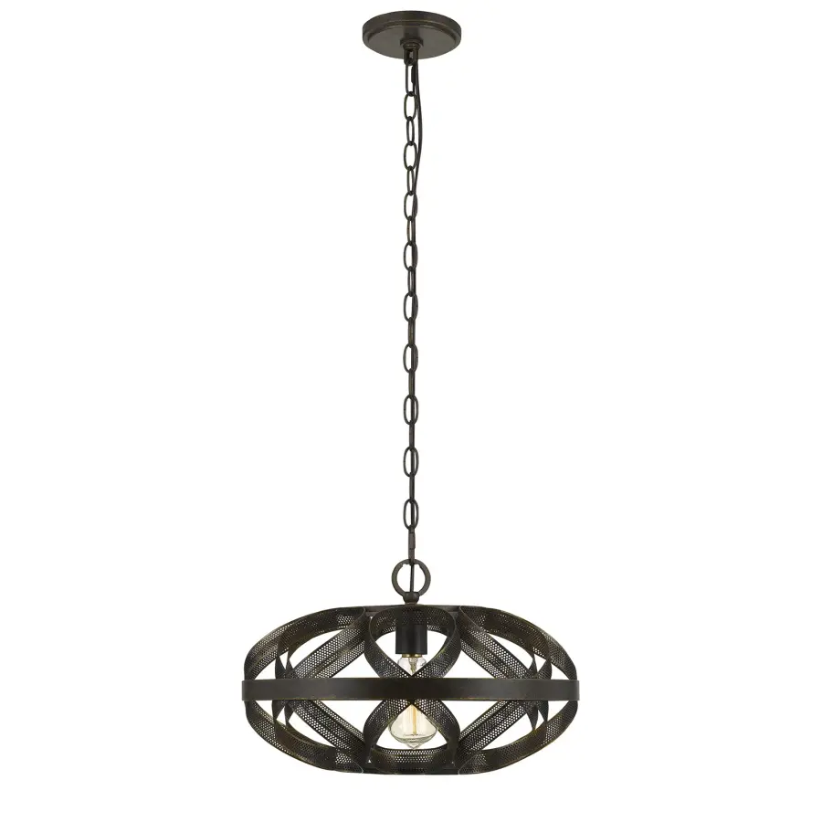 Alma Metal Mesh Pendant Light - Image 1