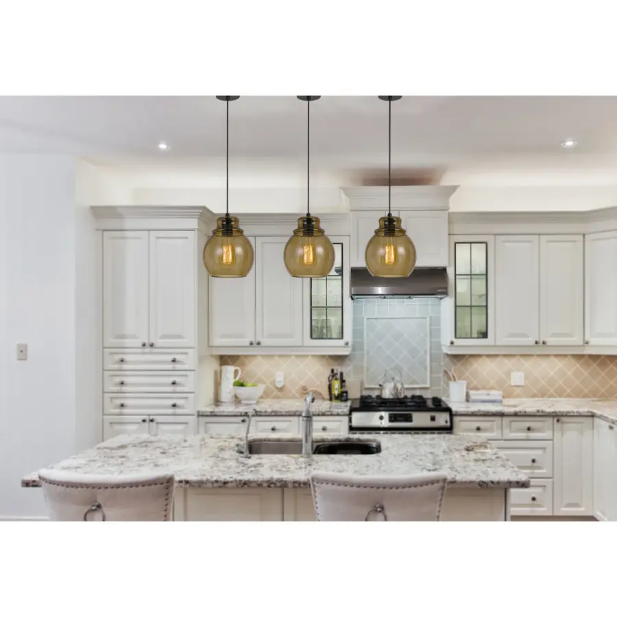 Aversa RippLED Glass Pendant - Image 2