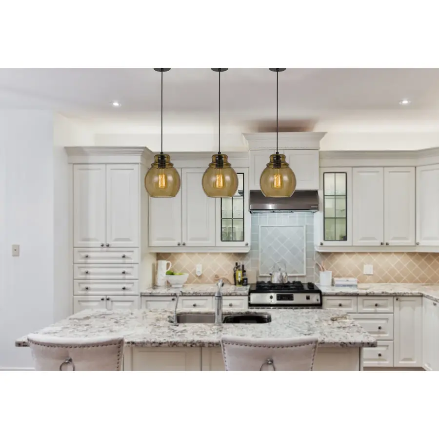 Aversa RippLED Glass Pendant - Image 3