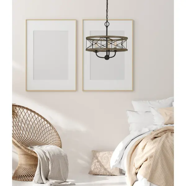 Versatile Farmhouse Pendant with Dual Mounting Options - Image 3
