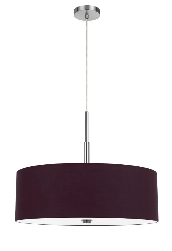 Lonoke Four Light Pendant in Plum