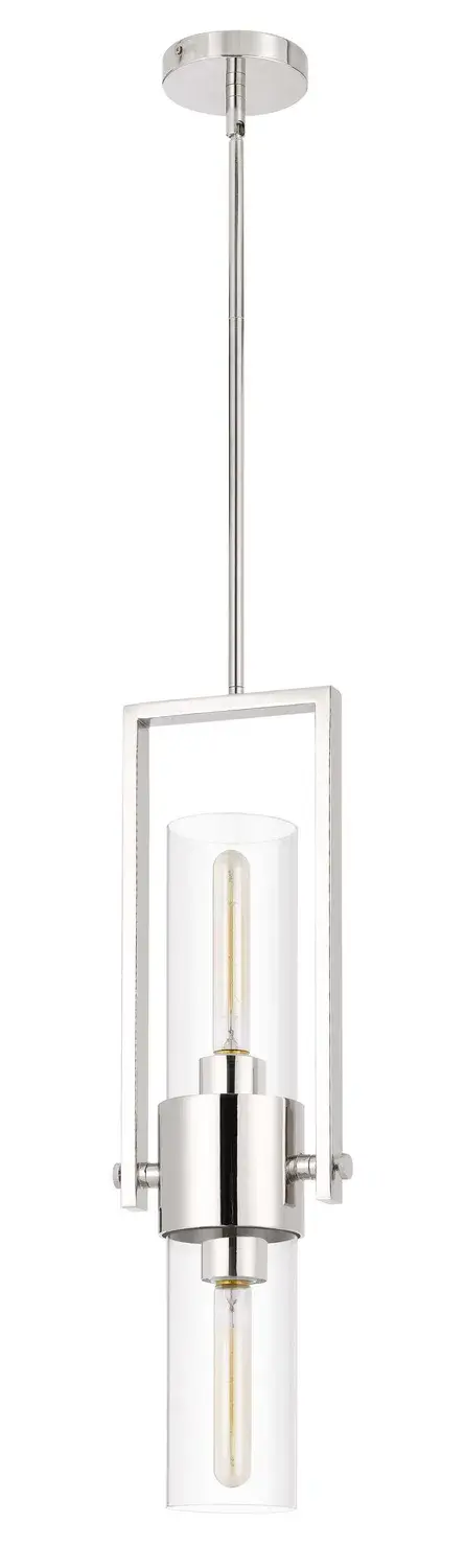 Redmond Two Light Pendant in Chrome