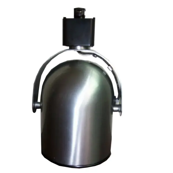 This compact track lighting fixture offers exceptional flexibility with 90-degree vertical adjustment and 355-degree rotation. Durable metal construction and PAR20 compatibility make it ideal for accent and task lighting applications.