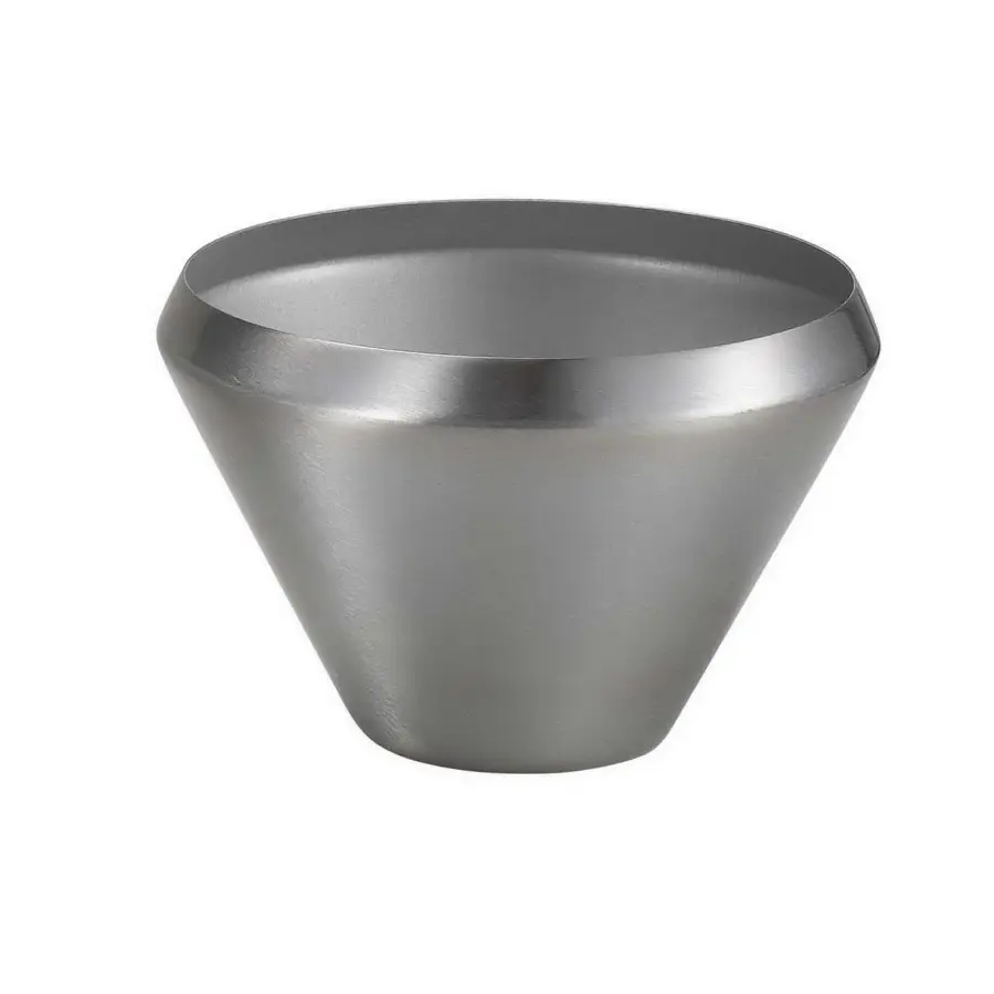 PAR30S Track Fixture Shade in Brushed Steel