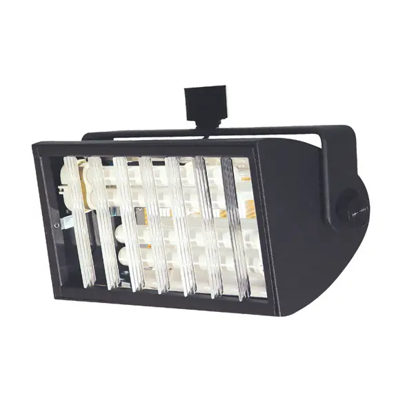 This compact 18W track fixture offers exceptional flexibility with 90-degree vertical adjustment and 355-degree rotation. Perfect for highlighting artwork, architectural features, or creating dramatic wall wash effects in residential and commercial spaces.