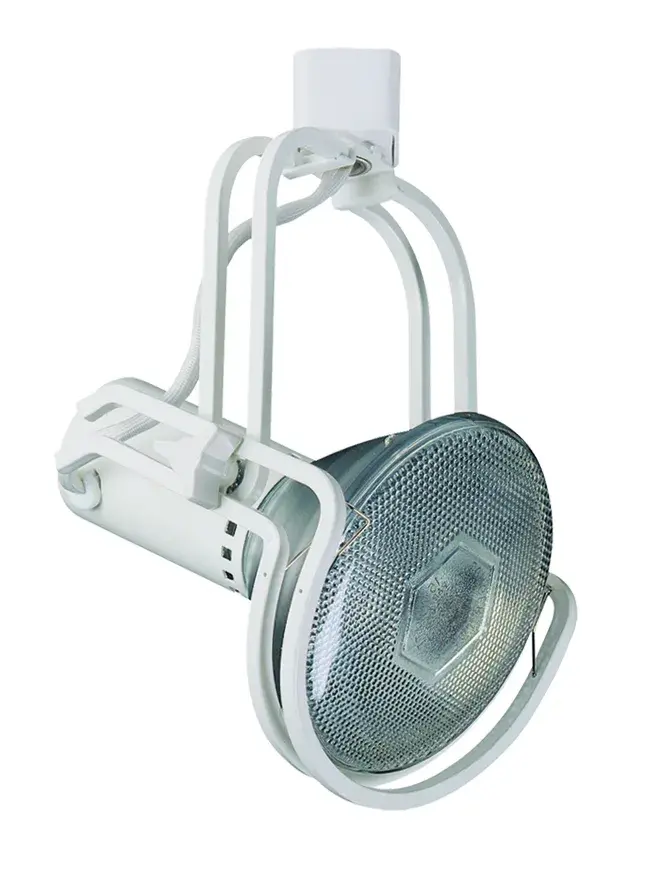 White Track Light Fixture