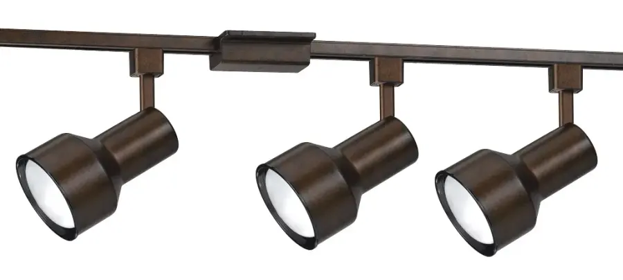 Track Lighting Kit in Rust