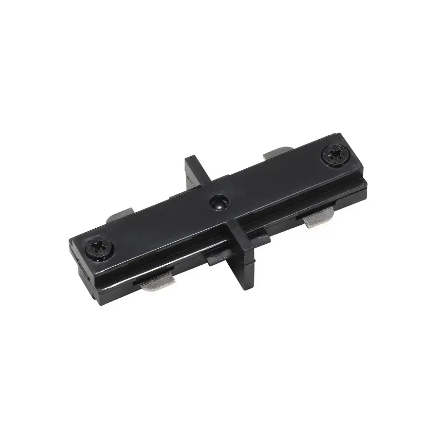 H-Type Track Straight Connector - Black