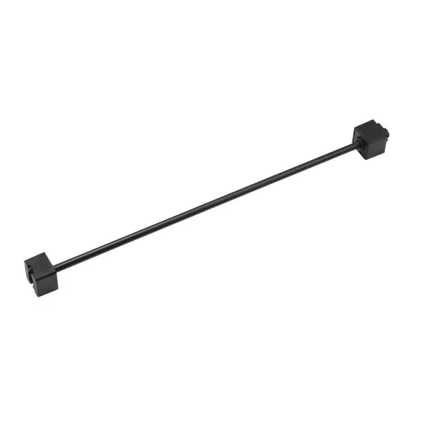 Durable metal extension rod designed for three-wire single circuit track systems. Provides 18 inches of additional drop height for track fixtures, ideal for high ceilings or creating layered lighting designs.
