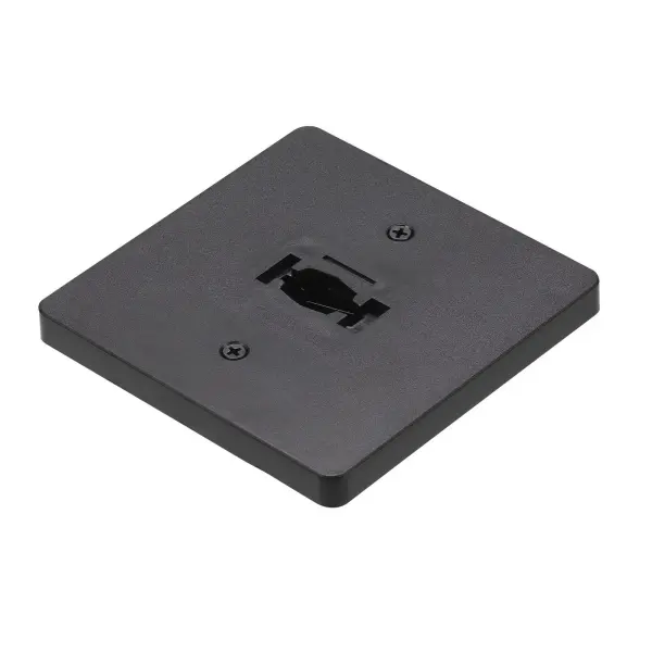 This compact monopoint adapter converts standard track lighting systems to accept pendant-style fixtures, offering versatile lighting solutions for any space. Durable plastic construction ensures longevity.