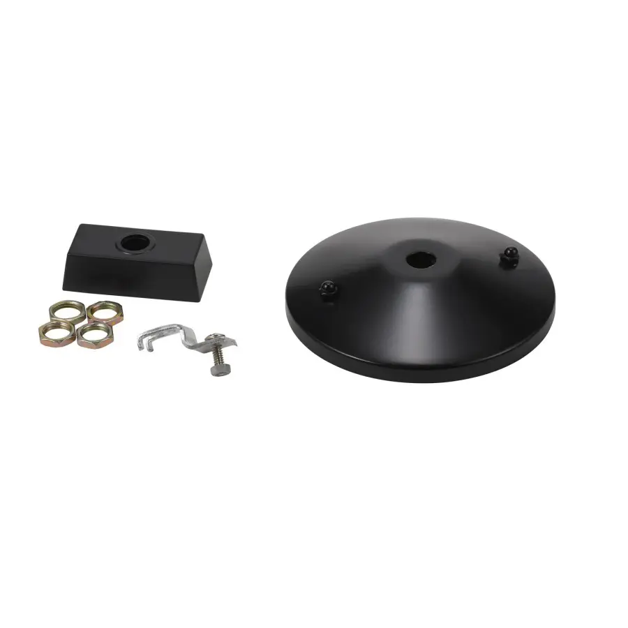 Drop Ceiling Assembly Top Plate - Black