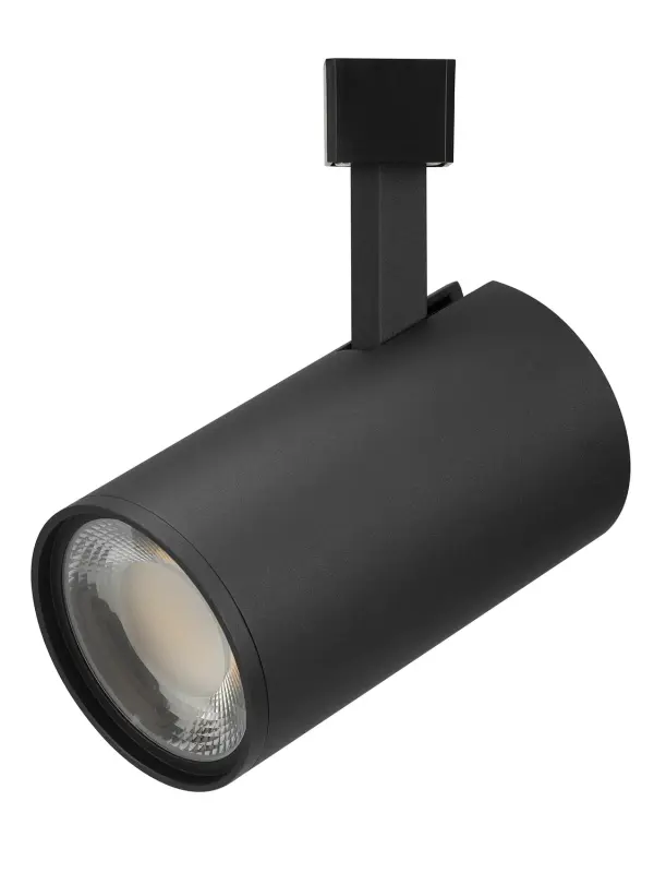 The 302XL LED Track Head delivers focused, energy-efficient illumination with integrated LED technology. Its compact black finish design adapts to various track systems for flexible accent and task lighting.
