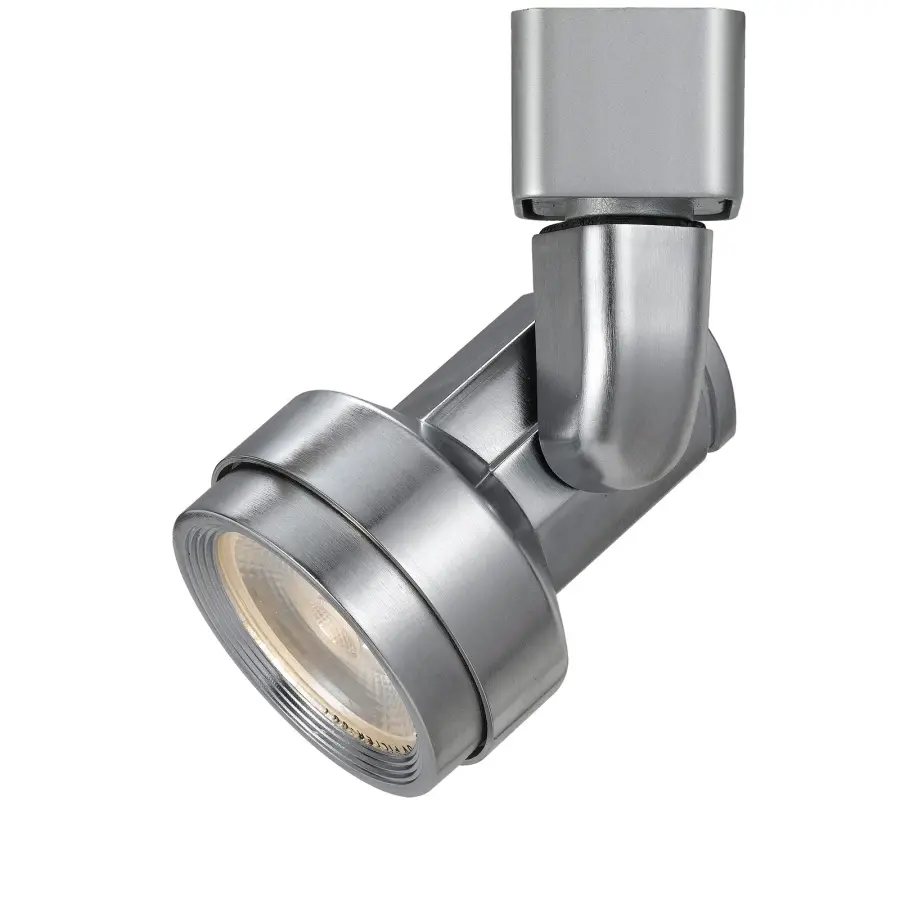 LED Track Fixture in Brushed Steel
