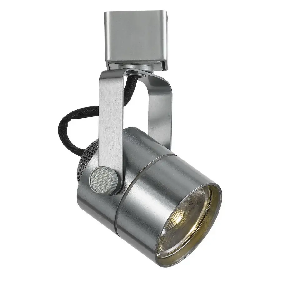 10W LED Track Fixture in Brushed Steel