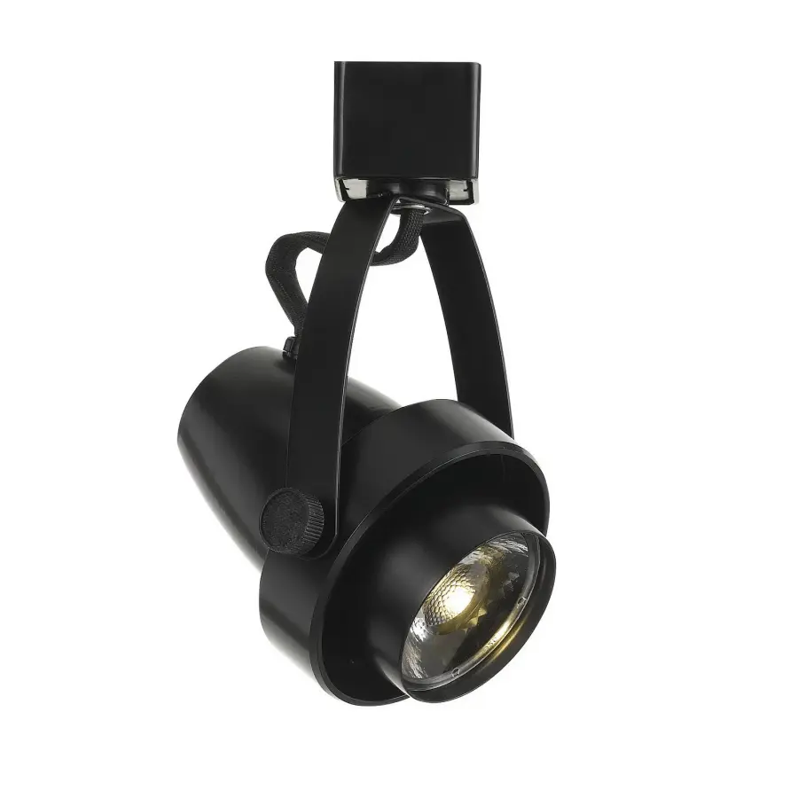 10W LED Track Fixture in Black