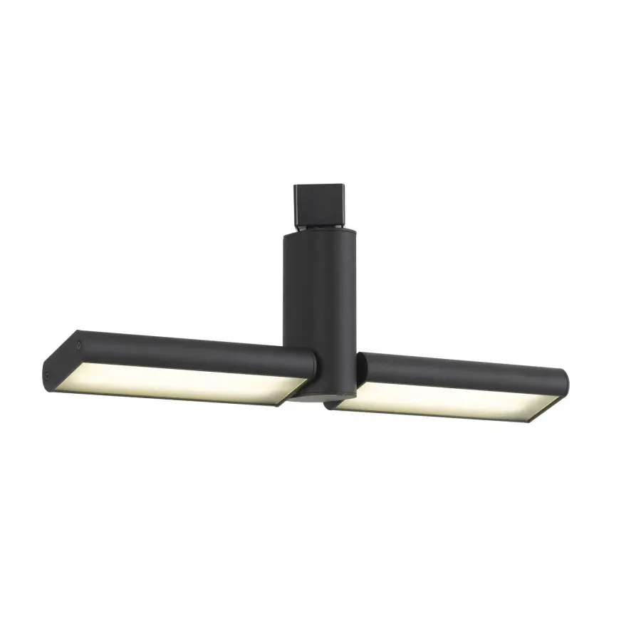 35W LED Track Fixture in Black