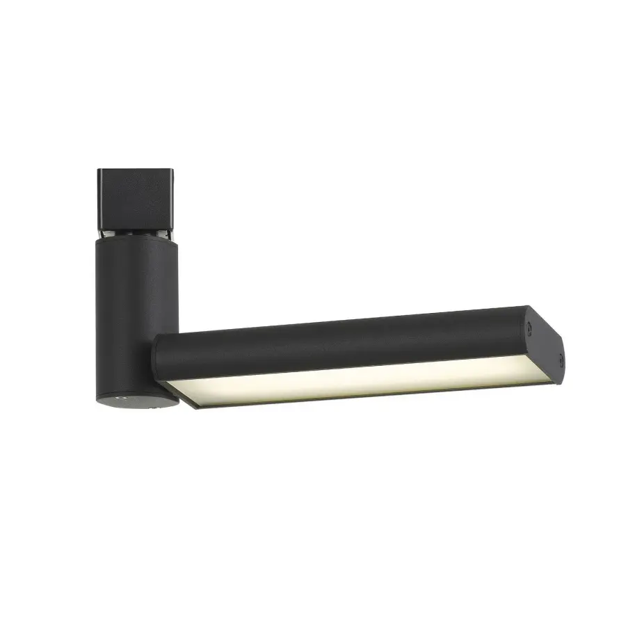 17W LED Track Fixture in Black