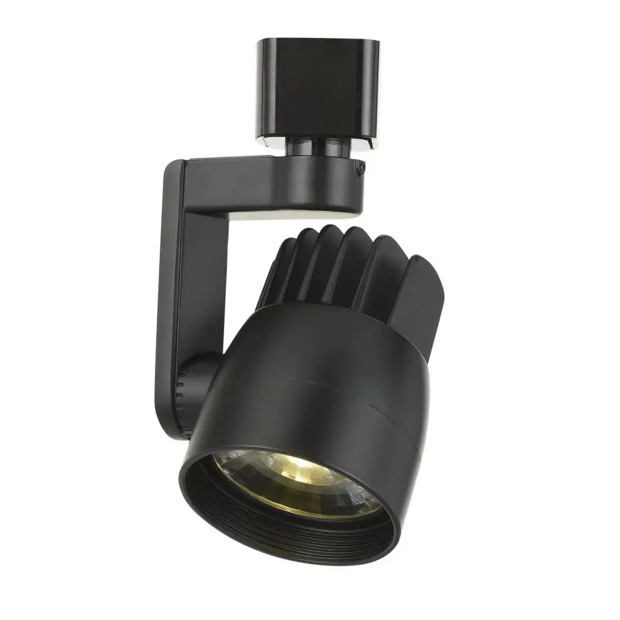 12W LED Track Fixture in Black