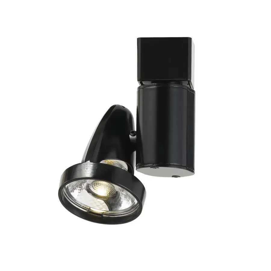 10W LED Track Fixture in Black