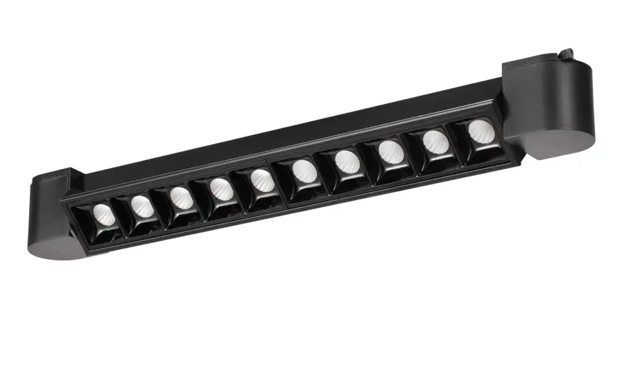 LED Track Fixture in Black