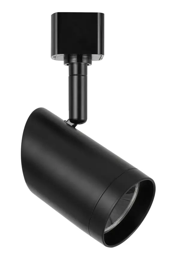 This integrated LED track fixture delivers focused illumination with modern styling. Its compact 6.5-inch profile and black finish make it ideal for contemporary spaces requiring adjustable directional lighting.