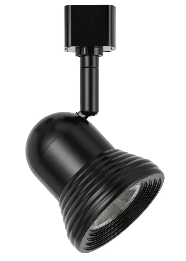 This integrated LED track fixture delivers energy-efficient directional lighting in a sleek black finish. Perfect for highlighting artwork, architectural features, or task areas with adjustable positioning.