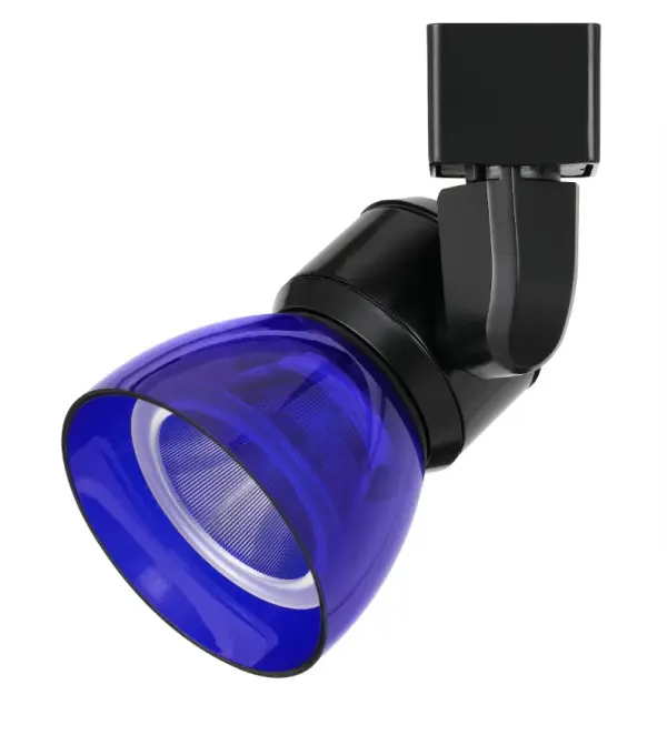 This energy-efficient LED track fixture delivers focused illumination with integrated 10W LED technology. Its compact black finish design works seamlessly in modern spaces requiring adjustable directional lighting.