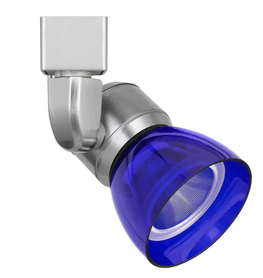 LED Track Fixture in Brushed Steel