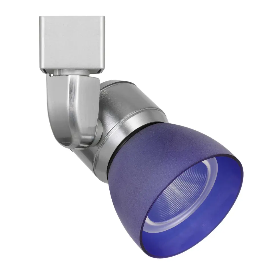 LED Track Fixture in Brushed Steel