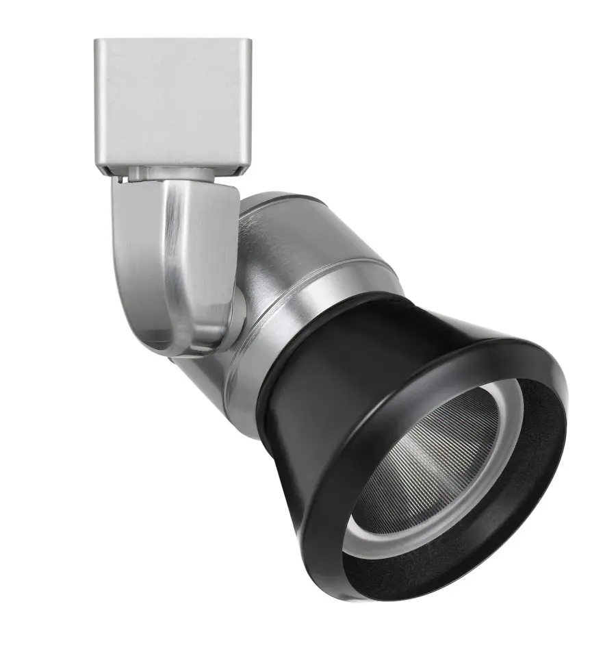 LED Track Fixture in Brushed Steel