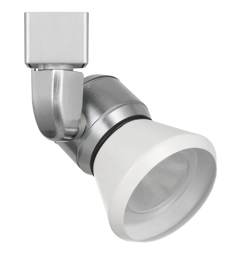 LED Track Fixture in Brushed Steel